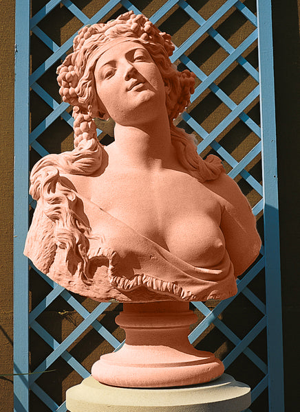 Buste de bacchante
