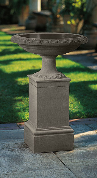 Regency Fuglebad med Piedestal