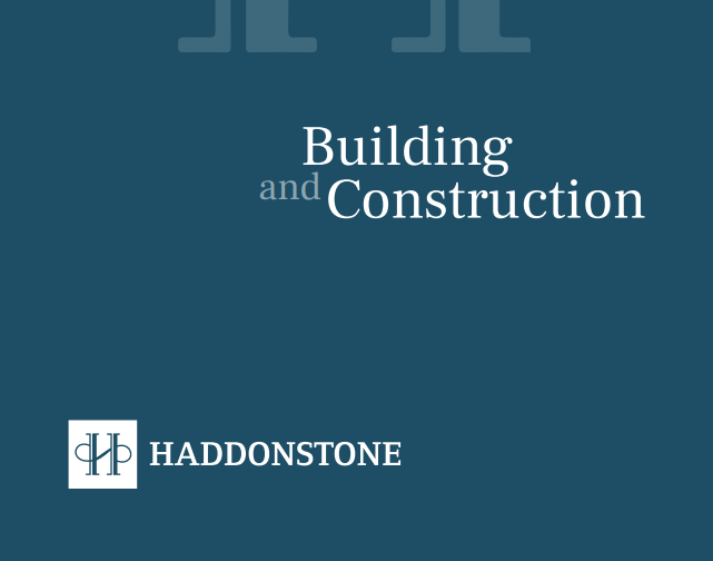 Haddonstone bygge- og anleggsbrosjyre (ENG)