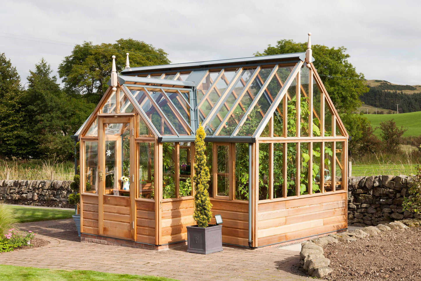 Cederträväxthus The Portico