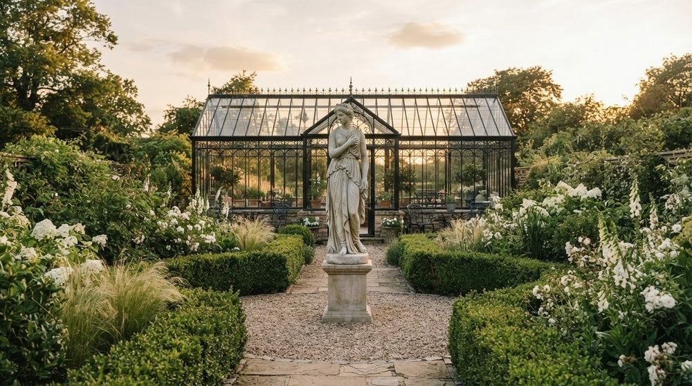 Aphrodite-staty i trädgården: så väljer du en skulptur med tidlös karaktär