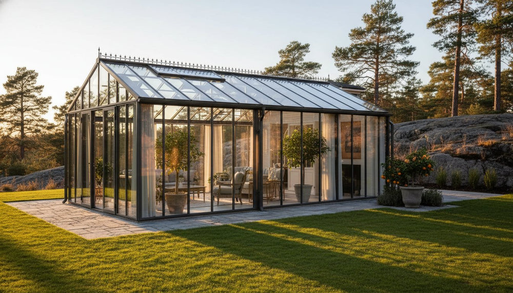 Vinterträdgård som tillbyggnad: En guide till arkitektonisk harmoni 2026