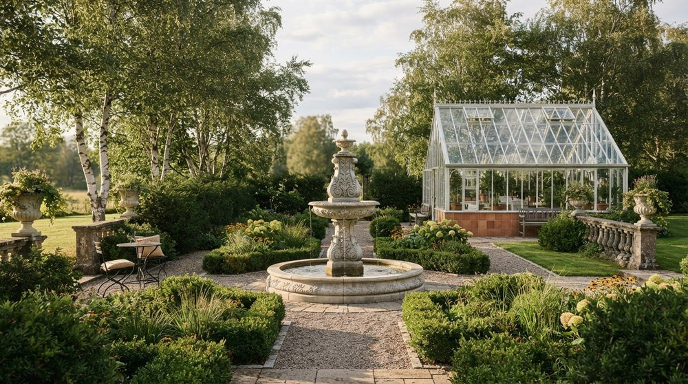 Haddonstone i trädgården: gjutsten som tidlös arkitektur