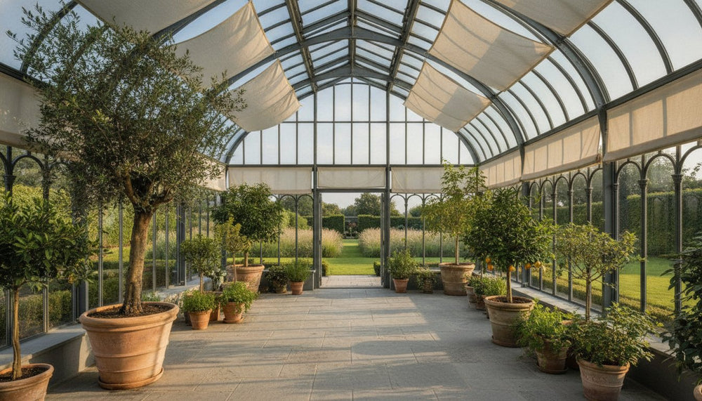 Shading in an Orangery: A Guide to Architectural Harmony and Climate Control