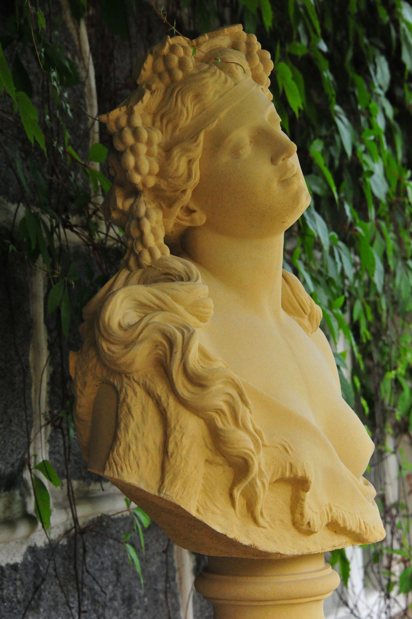 Bacchante bust