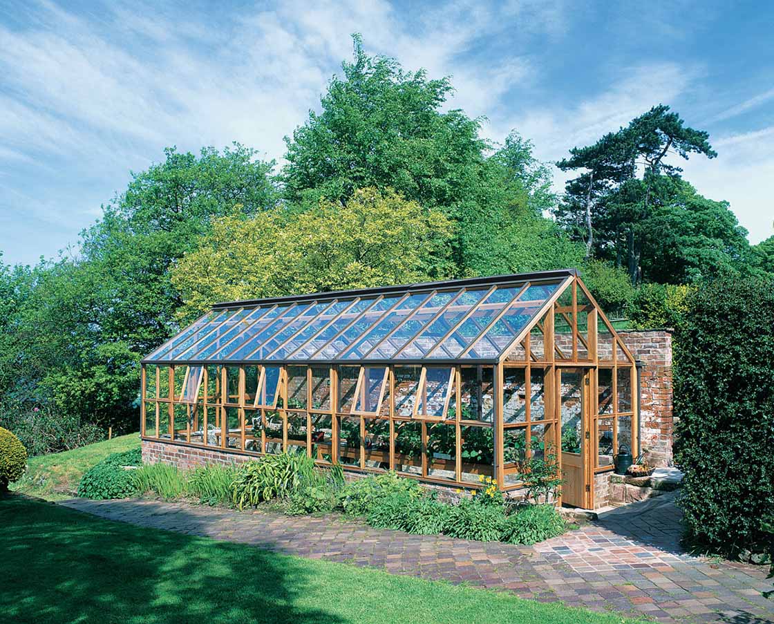 Classic Twelve cedar greenhouse