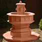 Gothic Self-Circulating Octagonal Fountain