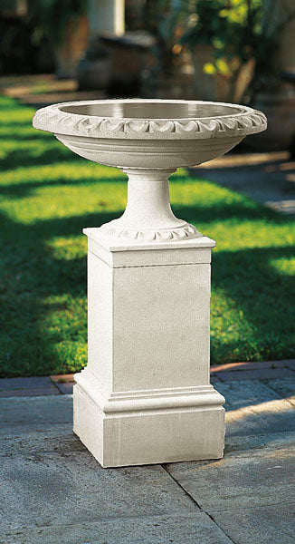 Regency Fuglebad med Piedestal