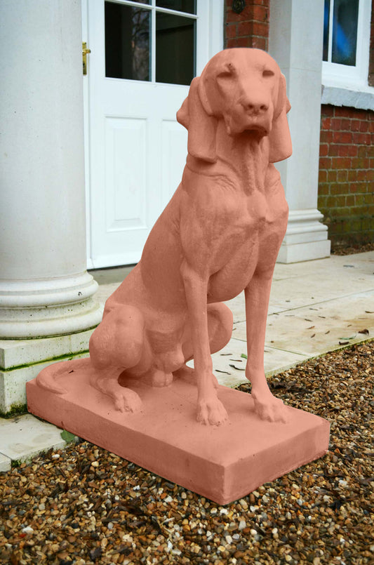 Statua del cane da caccia Jacquemart (R/H)