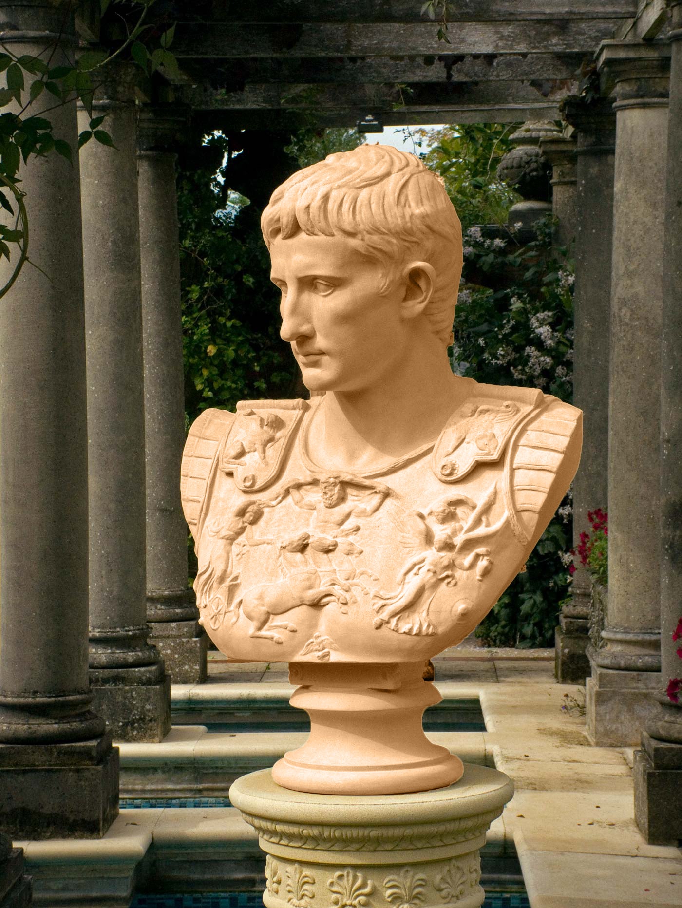 Caesar Augustus bust