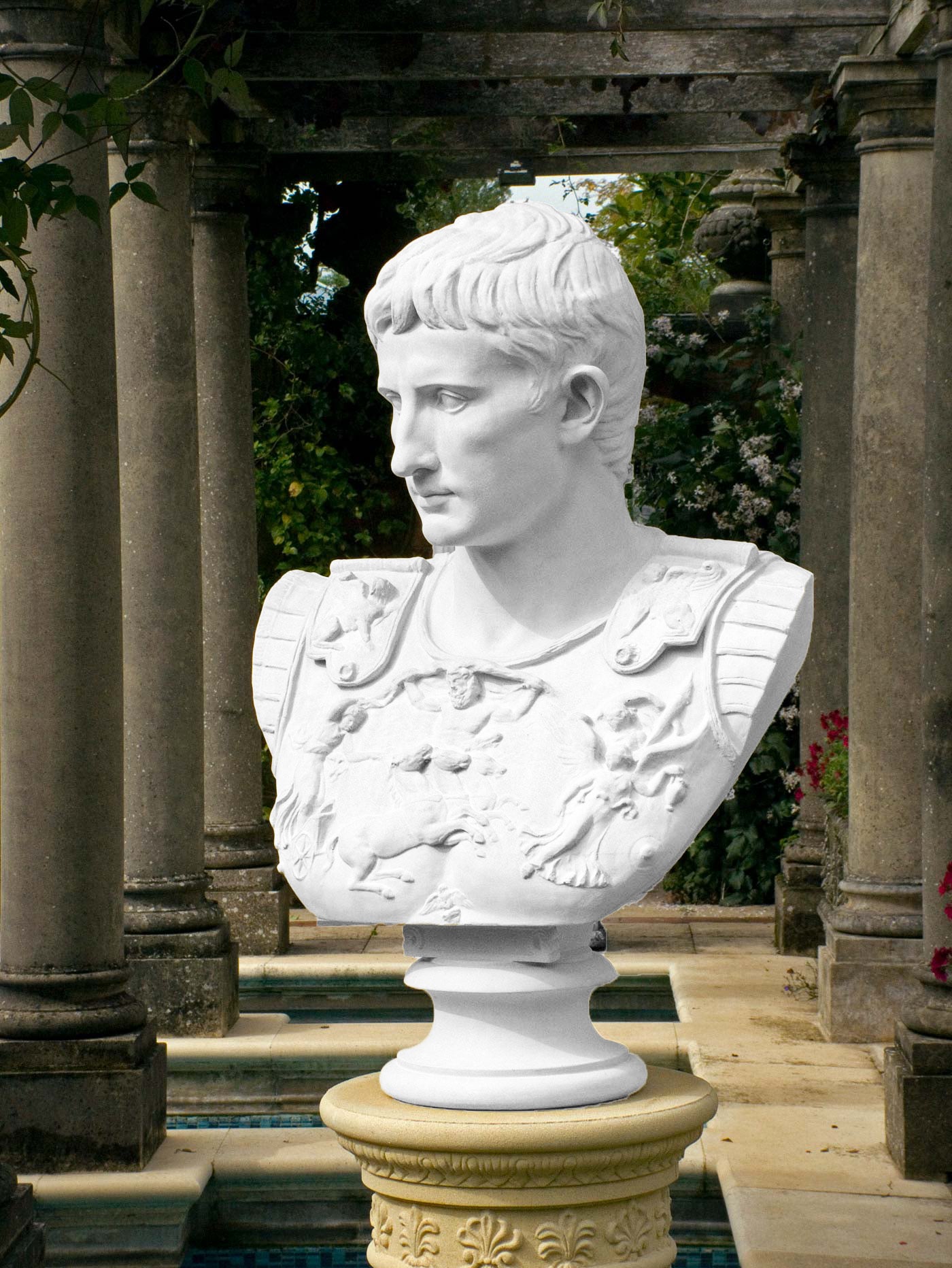 Caesar Augustus bust