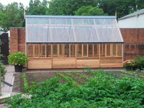 Cedar greenhouse The Harlow Carr