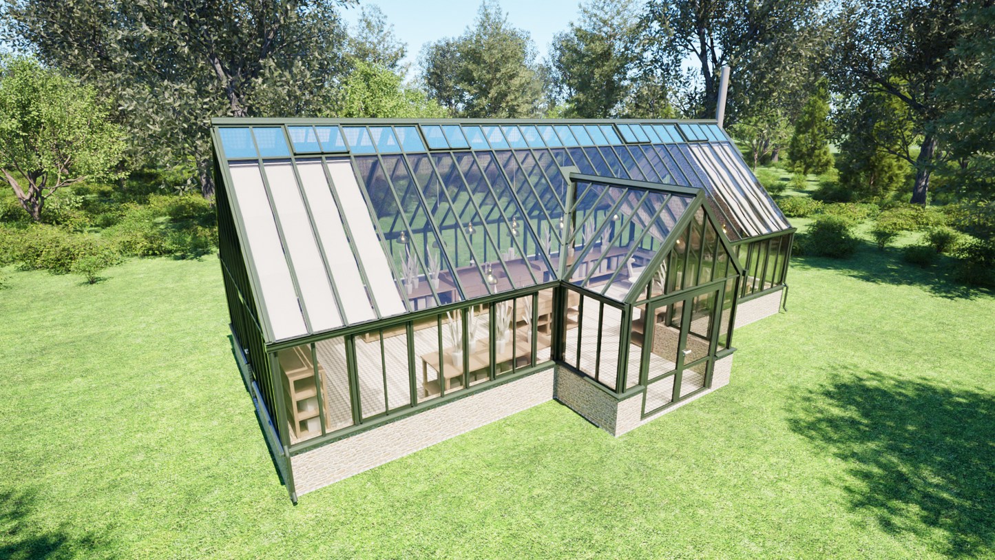 Noisette Orangeri med eldstad