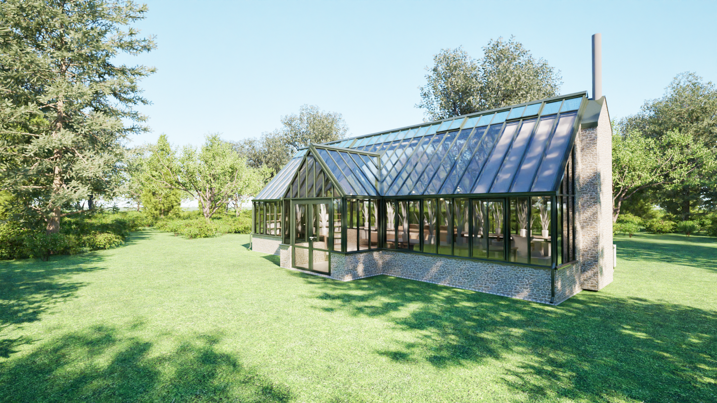 Noisette Orangeri med eldstad