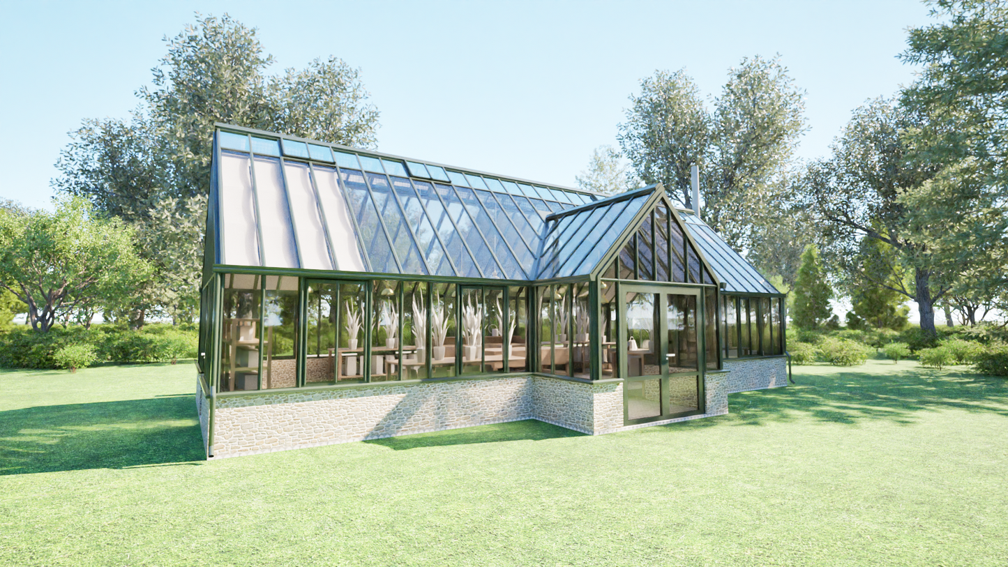 Noisette Orangeri med eldstad