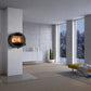 Sanctuary glasshouse Fire place