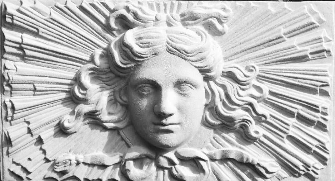 Soane Apollo Sunburst Plaque