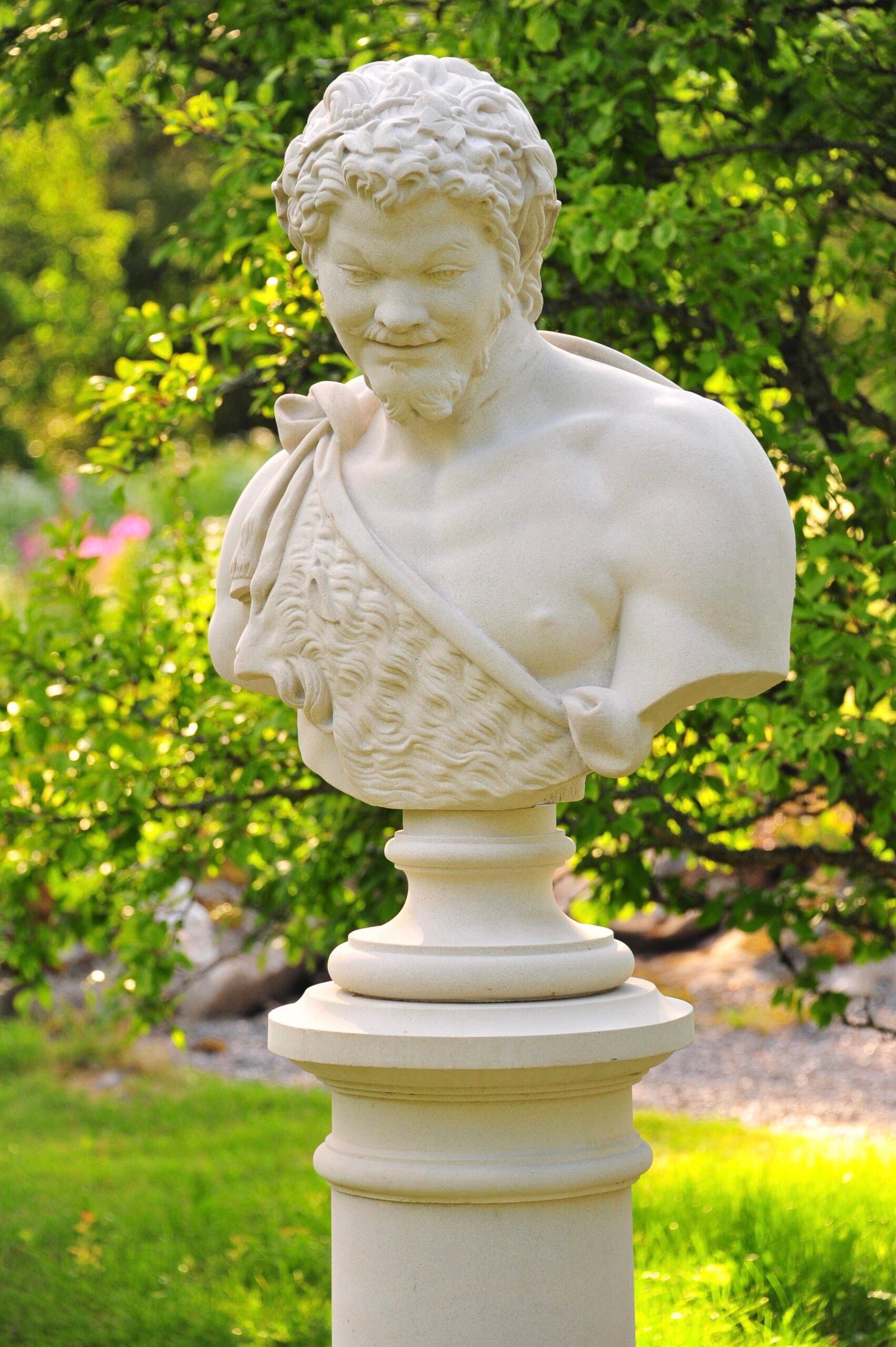 Bacchus bust