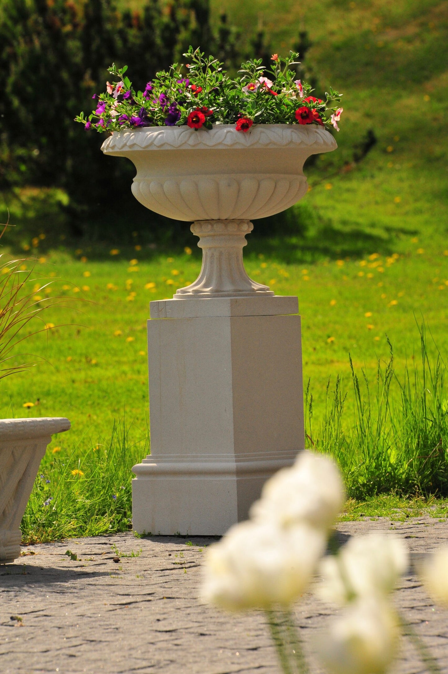 Regency Urn - urn ya kawaida ya kupanda kwa mtindo usio na wakati