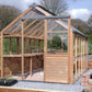 Classic Eight cedar greenhouse